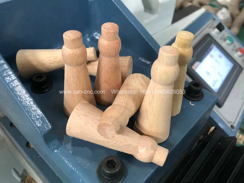 High-speed wooden handle turning lathe machine (4)
